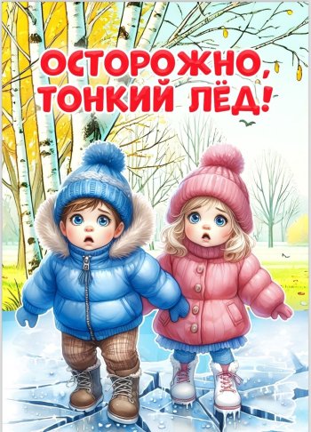 Осторожно! Тонкий лёд!